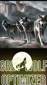 Grey Wolf Optimization Algorithm #optimizationalgorithm
