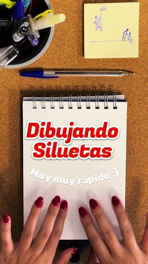 Tutorial dibujo de siluetas de personas