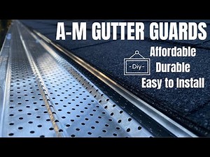6 Months - Best Affordable DIY Gutter Guard Solution available on Amazon A-M Gutter Guards