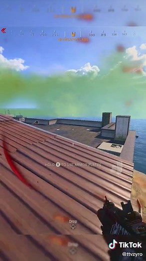 I used this jumpspot TWICE to outplay them 😲 MP7 Setup @ the end! #warzone #warzoneclips #rebirthisland #callofduty