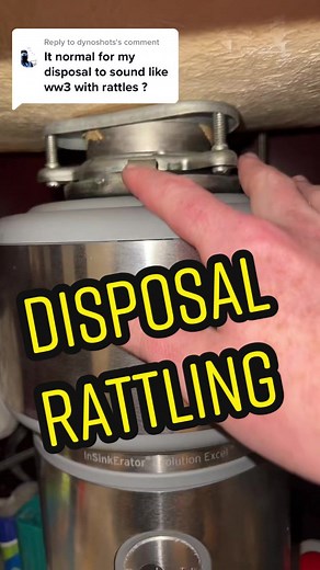 How to Fix a Rattling Garbage Disposal - DIY Plumbing Tips