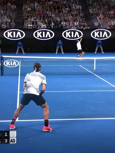 Federer's Legendary Return at AO 🔥🏆