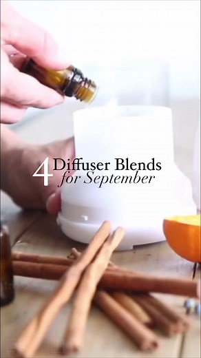 4.5K views · 56 reactions | Diffuser Blends for September ✨ Save + share with a friend that’s ready for fall! #helloseptember #fallhome #nontoxicliving | Our Oily House | Facebook