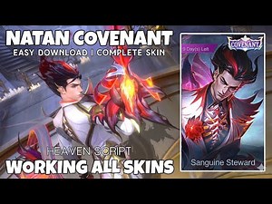SCRIPT SKIN NATAN SANGUINE STEWARD COVENANT NO PASSWORD | FULL EFFECT VOICE | PATCH TERBARU