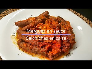 Merguez en sauce facile et rapide !!!!