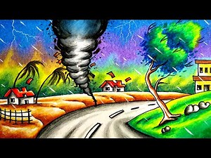 cyclone drawing/rainy season drawing/rainy day drawing/cyclone mocha drawing/বর্ষাকালের দৃশ্য আঁকা