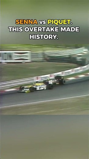 SENNA vs PIQUET 🐐 THIS OVERTAKE MADE HISTORY 👑