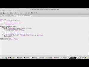 Python Networking Same code for Multi vendor configuration Cisco and Arista using function NAPALM