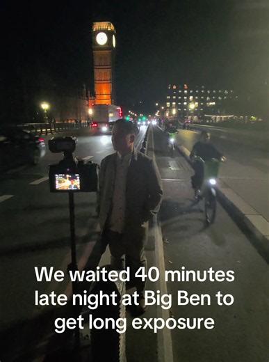 Big Ben Long Exposure: 40 Minutes of Patience for the Perfect Shot
