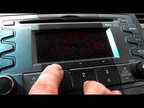 2010-14 Kia Soul Radio Firmware Check