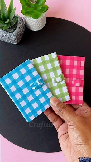 DIY Easy Mini Notebook📒🥰#shorts #art #diy #crafts #youtubeshortsvideos #papercraft