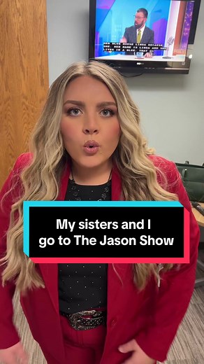 We decided a theme was best for @The Jason Show 💋♥️📺 #thejasonshow #tv #sisters #kardashians #sound