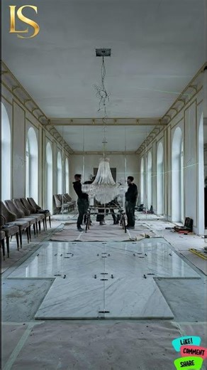 A Dark Empty Room Becomes a Luxury Statement Space