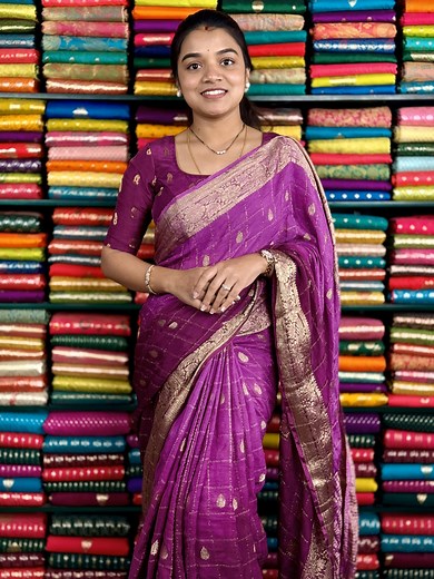 14K views · 150 reactions | Pure Chiffon Georgette Tie And Dye checks...