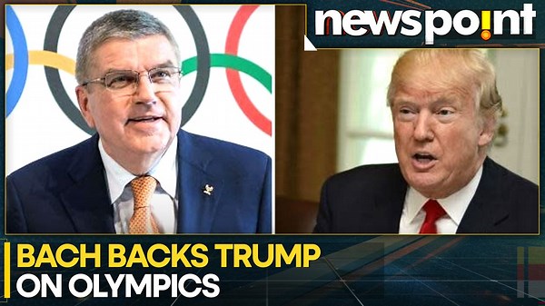 Outgoing IOC chief Thomas Bach confident of Trump’s support for LA 2028