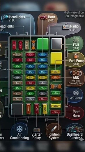 Car fuse information