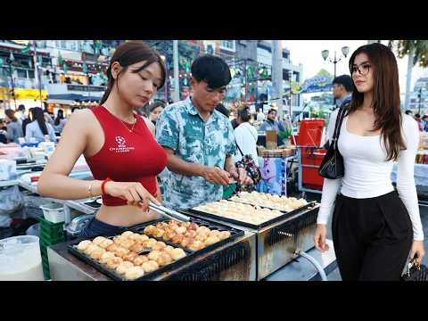Best Cambodia Street Food 2026 - Compilation Night Market Food & Riverside Food Tour