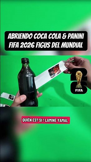 COCA COLA + PANINI - FIFA 2026 WORLD CUP - OPENING UNTIL YOU GET ALL 12 STICKERS OF THE ALBUM -