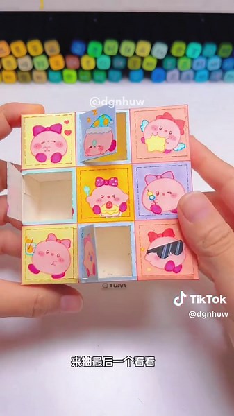 Hướng dẫn làm hộp blind box đơn giản và cute