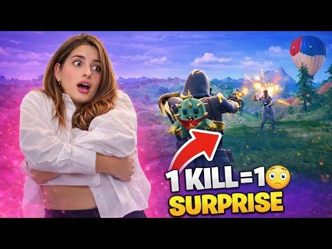 1 Kill = 1 Layer Gone 😳 | Fortnite Challenge