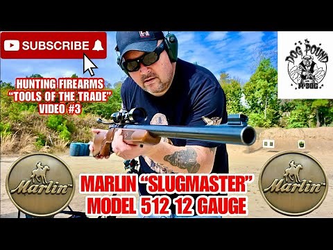 MARLIN SLUGMASTER MODEL 512 BOLT ACTION 12 GAUGE SHOTGUN REVIEW! HUNTING FIREARMS VIDEO #3!