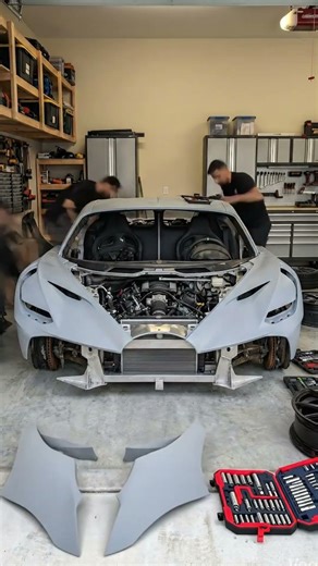 Nobody Touched This Bugatti Divo for 10 Years… Look What Happened 😳