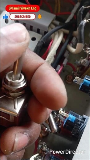 Toggle 👍 Switch (4 pin )லூஸ் ஆகி Work ஆகல 😱 Fix pannalama? #shorts #toggole #vairal #electrical