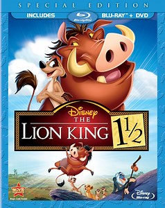 The Lion King 1½ and 2 Blu-rays