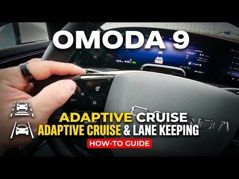 OMODA 9 – How to Use Adaptive Cruise Control & Lane Keeping Assist