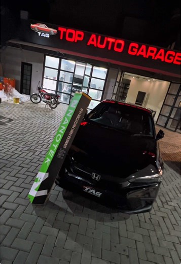 Professional Paint Protection Film Application at Top Auto Garage Jhelum