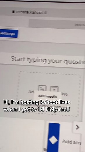 Kahoot lives starting soon! #kahoot #kahoottt #1kk #roadtoonek #livestream #follow #greysanatomyy
