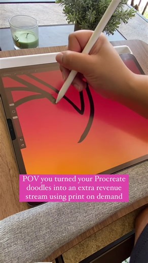 Here’s your sign to download #Procreate digital art app today! I easily turned my hobby into profits🔥💰 Within 1 year I now am an Amazon print on demand seller for my digital art 😍👏🏽 Follow along and I’ll show you how! Comment your Procreate questions below! 🩷 #procreateart #digitalart #procreateapp #procreatetutorials #procreatetutorial #procreatedrawing procreate art, procreate for beginners