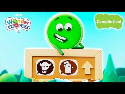 Tinkering Skills with Stop and Go! | Coding Cartoon for Kids | Wonderblocks