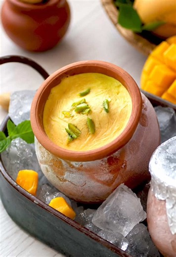 Mango Matki Ice Cream Recipe by Food Fusion (Summer Special) Beat the heat this summer with the most creamy, dreamy Mango Matki Ice Cream! Pure mango goodness in every scoop, made right at home with ease. The perfect summer treat for the whole family! #HappyCookingToYou #FoodFusion #MangoIceCream #Mango #SummerSpecial