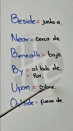 Preposiciones en inglés que debes saber