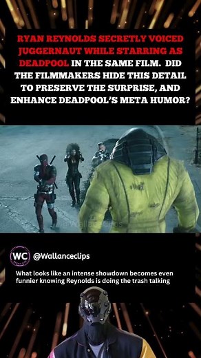Ryan Reynolds Voiced Juggernaut in Deadpool | Hidden Casting Detail