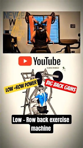 Low Row Machine Exercise | Build Pure Strength & Big Back || #LowRowExercise #BackWorkout #gymlife