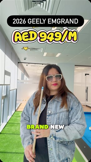 Selfdrive.ae Car Rentals on Instagram: "✨ GEELY EXCLUSIVE ✨ Brand-new 2026 Geely Emgrand, zero kilometres, and one monthly price that stays the same all year 😌 No surprise hikes. No awkward messages. Just drive. AED 949/month on a fixed-rate lease for 12 months. You also get: • Keyless entry & start 🔑 • Cruise control • Rear camera + parking sensors • Remote engine start (yes, AC before you enter 😮‍💨) Book it on the Selfdrive app or call the number below and lock it in. Call +971 4 573 3500