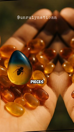 🇩🇴💎 Dominican Amber Formation - Nature’s Ancient Time Capsule Dominican amber formed during the Oligocene to Miocene periods when the extinct tree Hymenaea protera secreted resin in tropical forests. This resin trapped insects, seeds, flowers, and other small organisms before being rapidly buried in oxygen poor sediments. Over millions of years pressure and heat polymerized the resin into transparent amber. Unlike Baltic amber, which is often opaque and sparse in inclusions, Dominican amber i