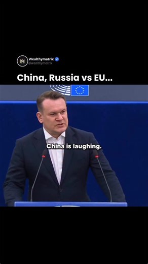 Wealth | Motivation | Business on Instagram: "Dominik Tarczyński delivers a forceful critique in the European Parliament, taking aim at the left-wing bloc over topics like environmental policies, migration, and the future direction of Europe. He challenges what he sees as ideological extremism, questions the effectiveness of current climate strategies, and raises concerns about the EU’s migration approach. Here’s what his argument focused on — and why it sparked such a strong reaction. #politics