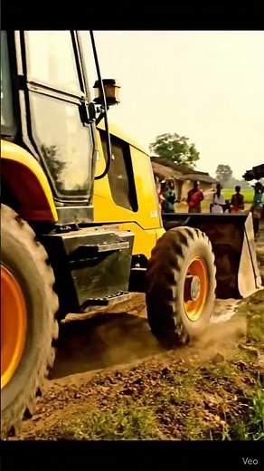 “JCB Working on Village Road | Real Construction Action 🚜🏗️ #JCBShorts”