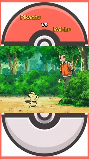Pikachu vs Raichu: La Batalla de Pokémon