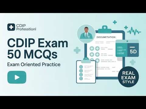 CDIP Exam MCQs | 50 Exam Oriented Questions | Scenario-Based & BEST MCQs