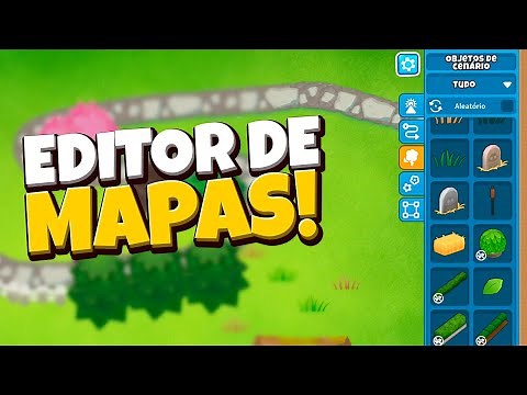 Faça seus PRÓPRIOS MAPAS no Bloons! | Bloons TD 6