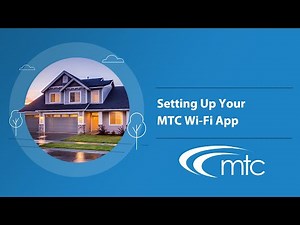 MTC Wi-Fi App: Setting Up The MTC Wi-Fi App