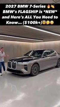 What's NEW for the Heavily Updated 2027 BMW 7-Series... And Can it Beat the S-Class??