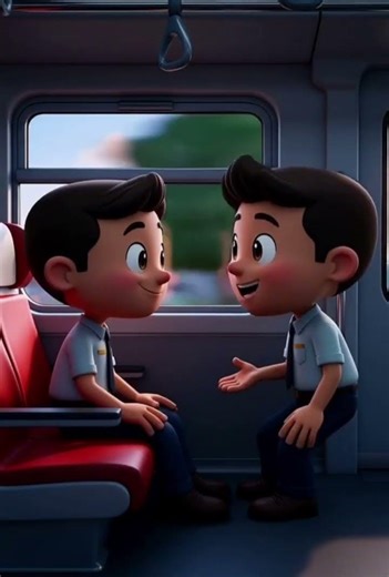 Two Office Employees Meet on a Train | English Conversation