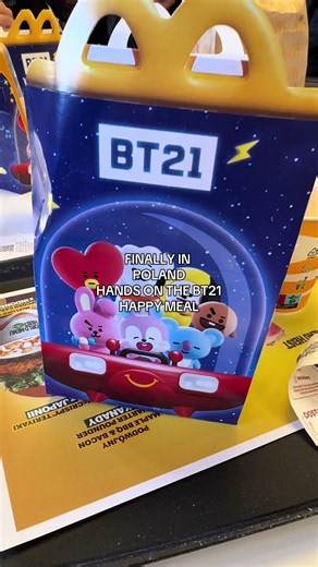 BT21 Happy Meal is Finally in Poland! Hands-On Review 💜