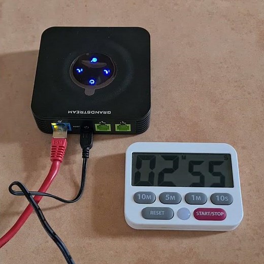 Grandstream HT802 an NFON Cloud-Telefonanlage: Initial Provisioning