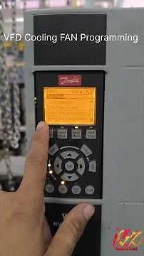 Danfoss VFD Cooling fan programming | FC-302 Danfoss VFD